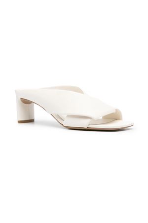 White Moor leather mules DEL CARLO | 11708BIANCO
